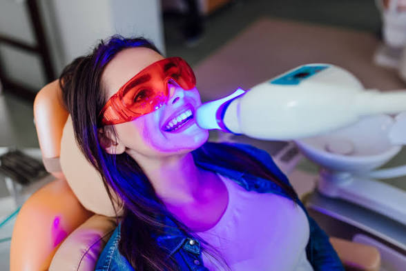 Professional teeth whitening at Family Dental Clinic Ravet Pune